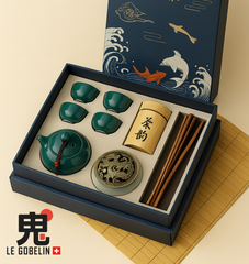Coffret Tradition Zen – Service à Thé Japonais en Céramique