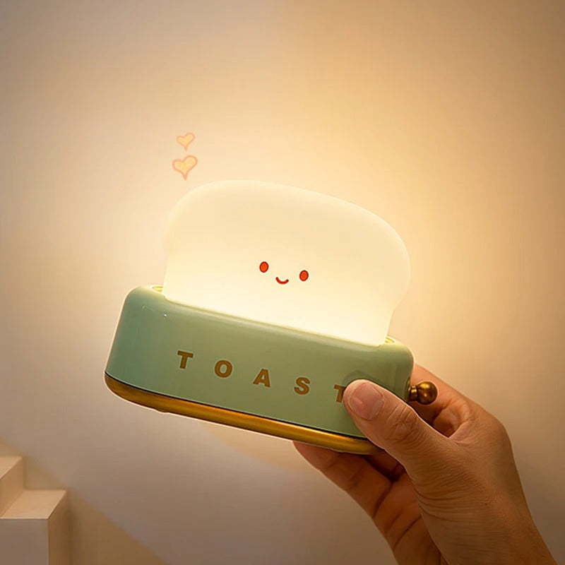 Toasty – Veilleuse Grille-Pain LED Tactile & Gourmande