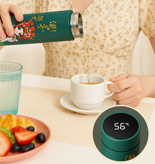 Thermos Intelligente 500 ml – Design Asiatique & Affichage Digital