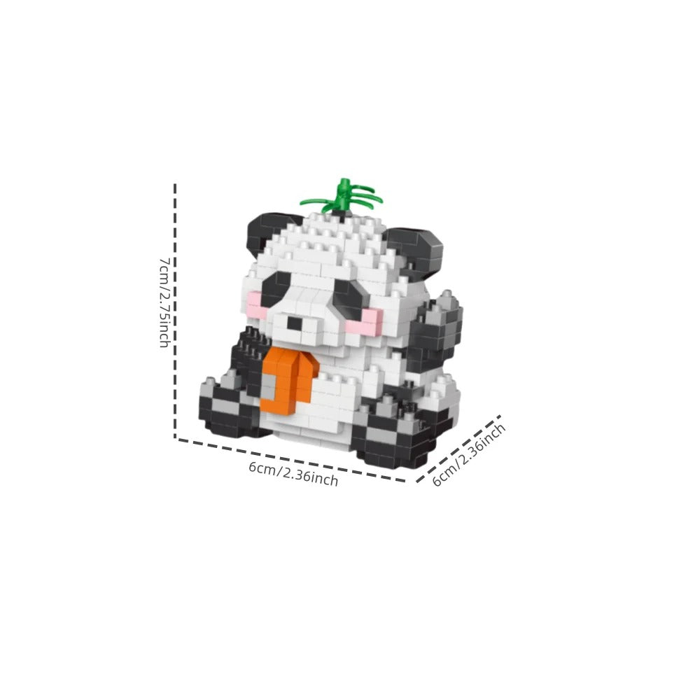Panda Party - Mini Pandas à Construire en Micro-Briques