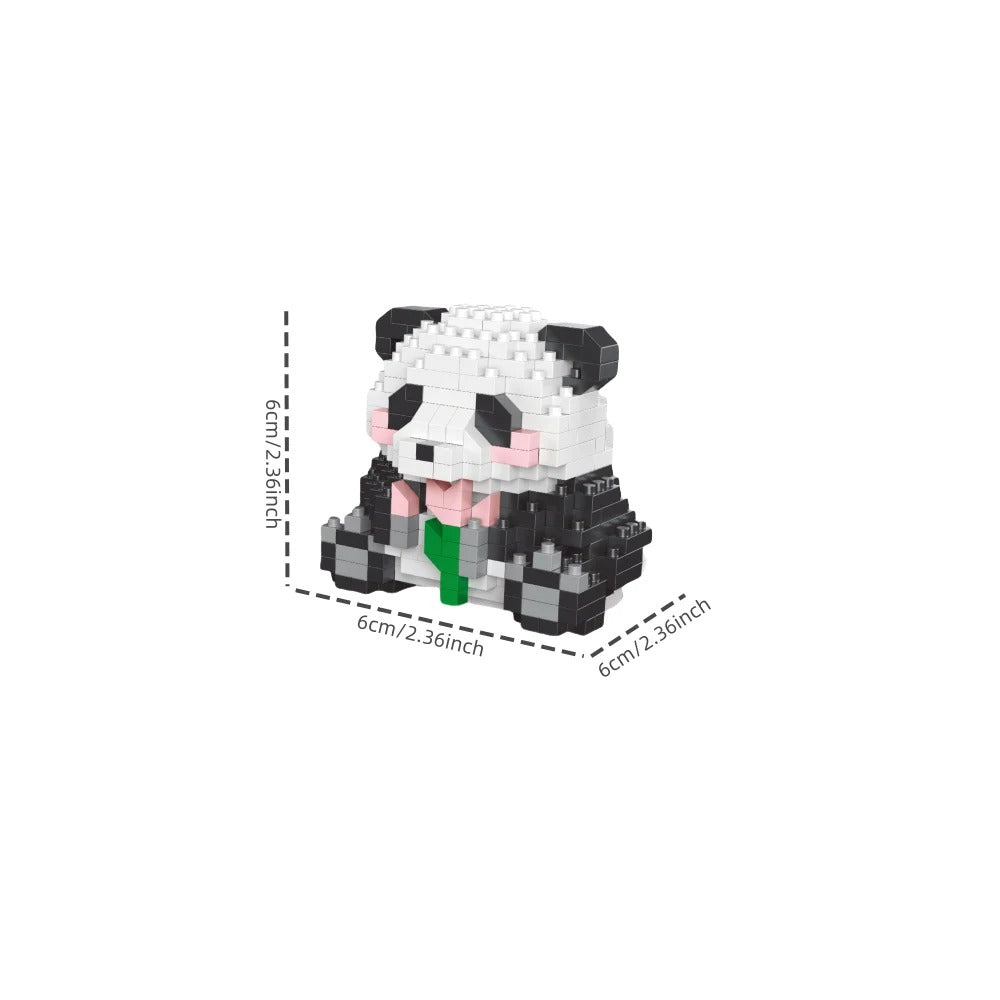 Panda Party - Mini Pandas à Construire en Micro-Briques