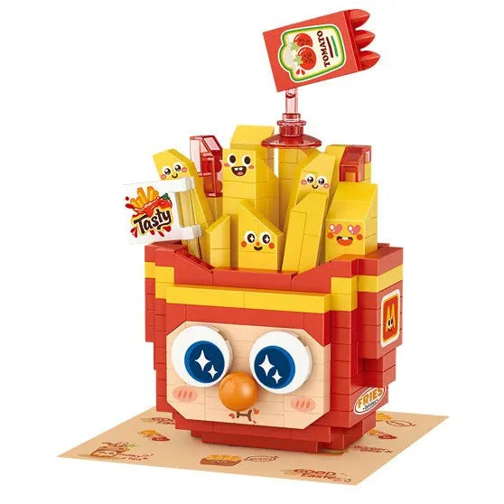 Snack Friends – Mini Déco à Assembler en Briques