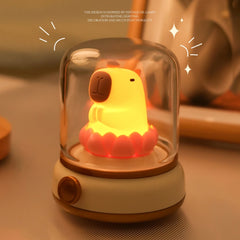 Chillbybara – Veilleuse Capybara LED Douce & Nomade
