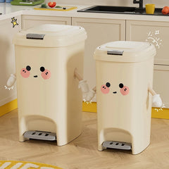 CuteStep – Poubelle à Pédale Mignonne pour Cuisine et Salle de Bain