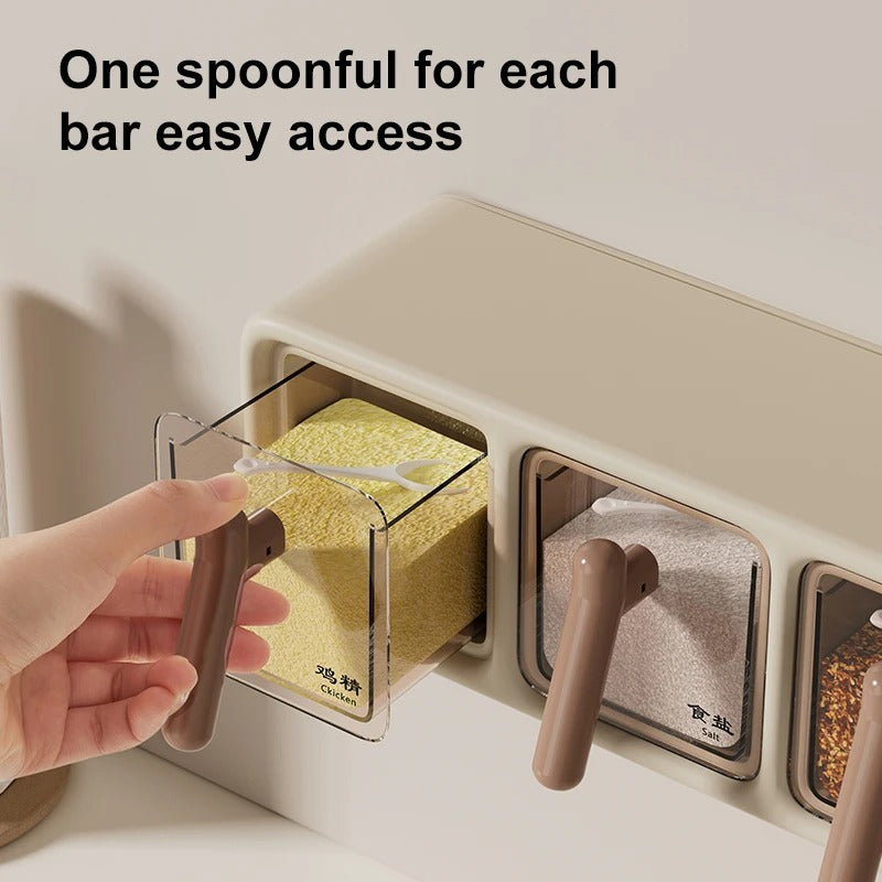 SpicyBox – Compact &amp; Modular Wall Spice Box