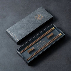 Kyoto Élégance – Coffret de Baguettes en Bois