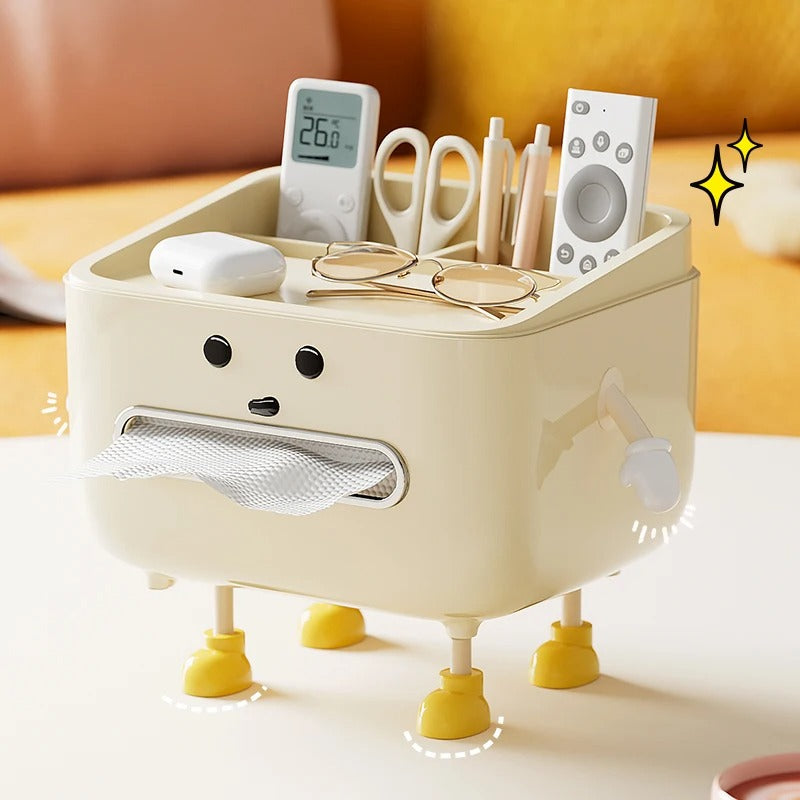 TidyTissue – Boîte à Mouchoirs avec Rangement Mignon
