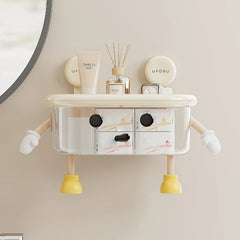 BuddyBox XL – Boîte de Rangement Mignonne pour Salle de Bain
