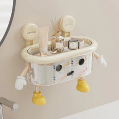 BuddyBox XL – Boîte de Rangement Mignonne pour Salle de Bain