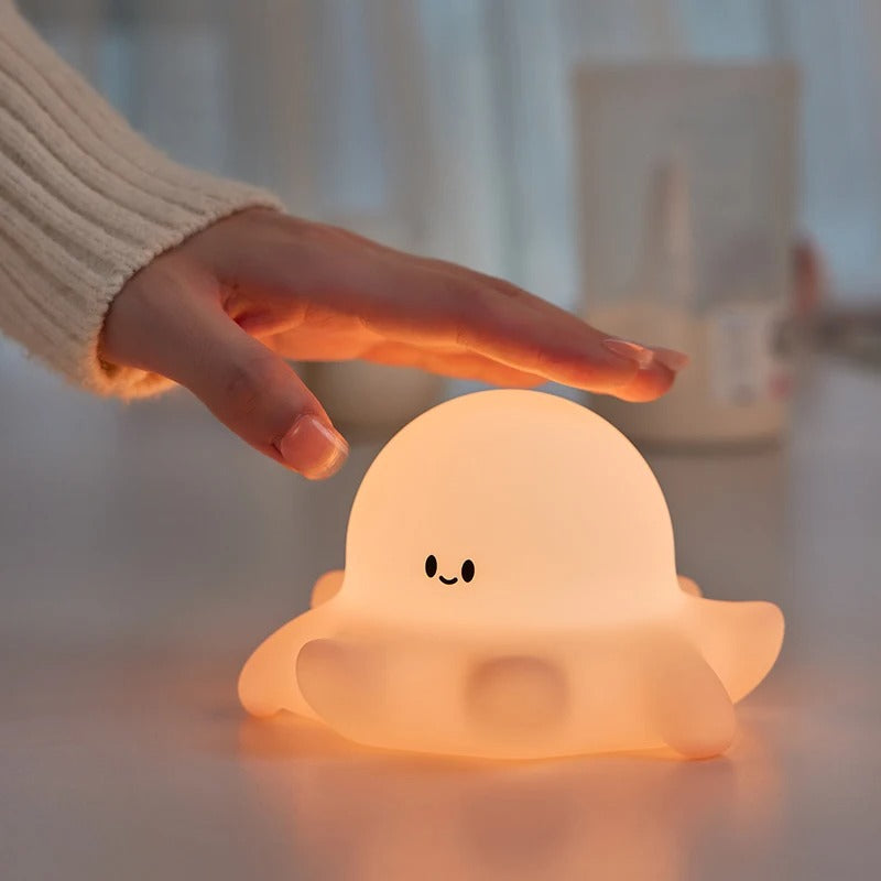 Octolume – Veilleuse Poulpe LED Mignonne & Tactile