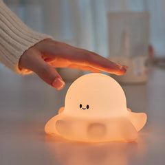 Octolume – Veilleuse Poulpe LED Mignonne & Tactile