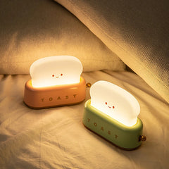 Toasty – Veilleuse Grille-Pain LED Tactile & Gourmande