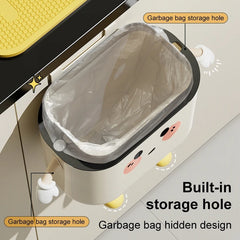 HangyBin – Poubelle Suspendue Mignonne pour Cuisine