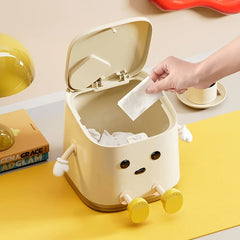TrashyBuddy – Mini Poubelle de Bureau Mignonne & Pratique
