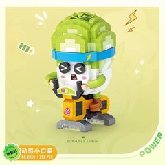 Mini Fruizik – Figurines Fruits Musicaux en Micro-Briques