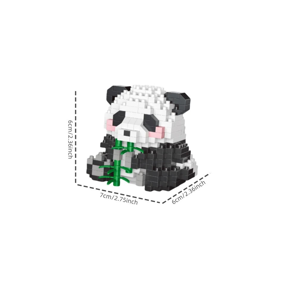 Panda Party - Mini Pandas à Construire en Micro-Briques