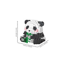 Panda Party - Mini Pandas à Construire en Micro-Briques